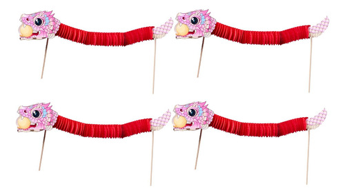 Kit De 4 Piezas De Serpientes Para Hacer Tú Mismo, Rosa