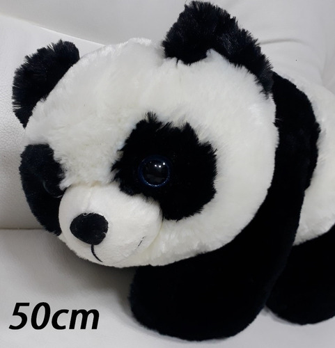 Urso Panda Nici Oficial De Pelúcia Naninha 50cm P/ Namorados