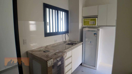 Kitnet Com 1 Dormitório Para Alugar, 32 M² Por R$ 2.500,00/mês - Cidade Universitária - Campinas/sp - Kn0993