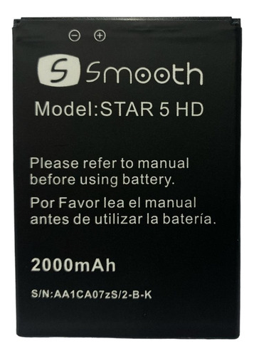 Bateria Smooth Star 5 Hd