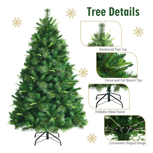 Eir Decoration Arbol Pino Navidad 240 Cm Verde 3 Follajes