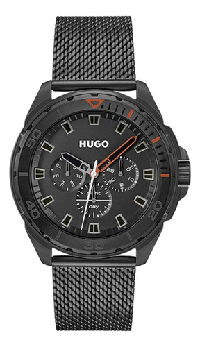 Relógio masculino Hugo Boss de aço inoxidável 1530289 Fresh