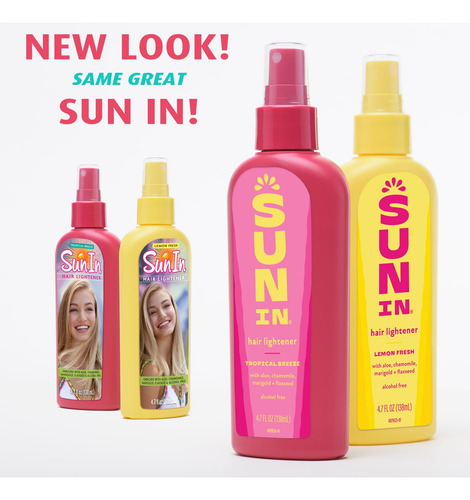 Aclarador De Cabello Sun In Original Tropical Breeze, 140 Ml
