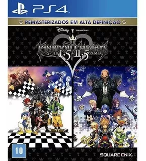 Jogo Kingdom Hearts Hd 1.5 + 2.5 Remix Midia Fisica Ps4