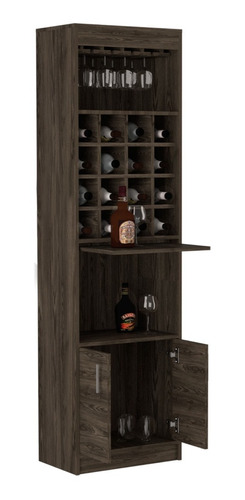 Mueble Bar Kava(1c)coñac 180x51x32 Cm