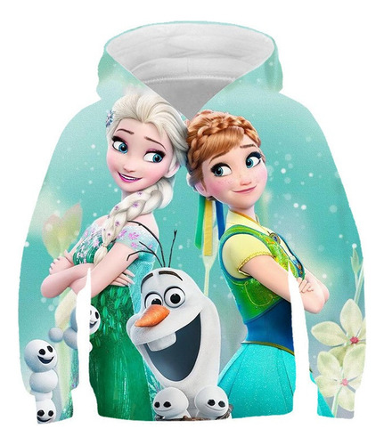 Sudaderas Infantiles Frozen Elsa Princesa