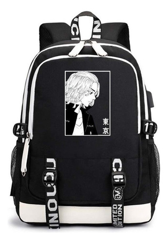 Mochila Estampada Sano Manjiro Tokyo Revengers Anime Cosplay