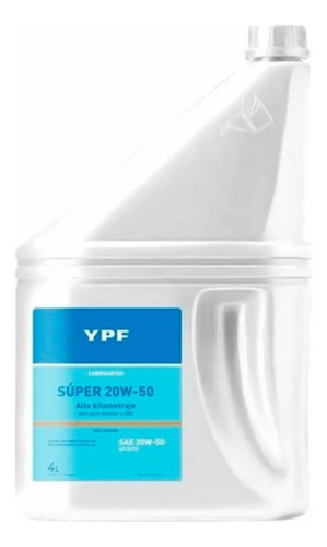 Aceite Ypf Super 20w50 X 4 Lts.