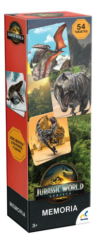 Jurassic World Rebirth Juego De Memoria Infantil