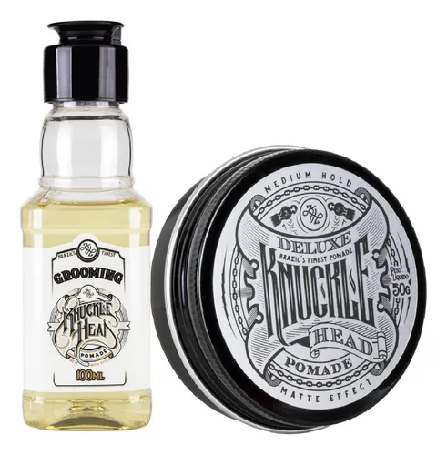 comprar Kit Knucklehead - Grooming 100ml + Pomada Deluxe 50g