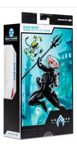 Dc Multiverse Black Manta Aquaman 2 Mc Farlane