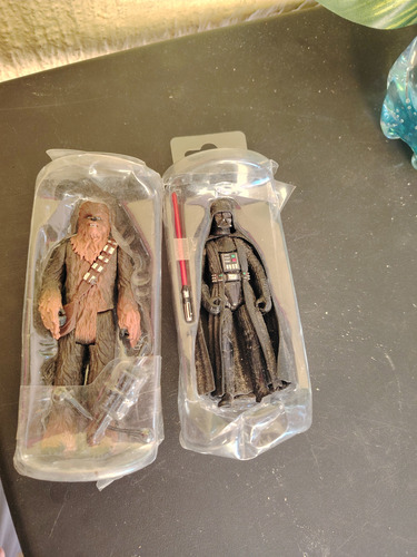 Figura Darth Vader Y Chewbacca Star Wars Galaxy Of Aventures (Usado)
