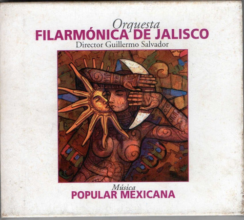 Orquesta Filarmonica De Jalisco. Cd Original Usado. Qqa. 