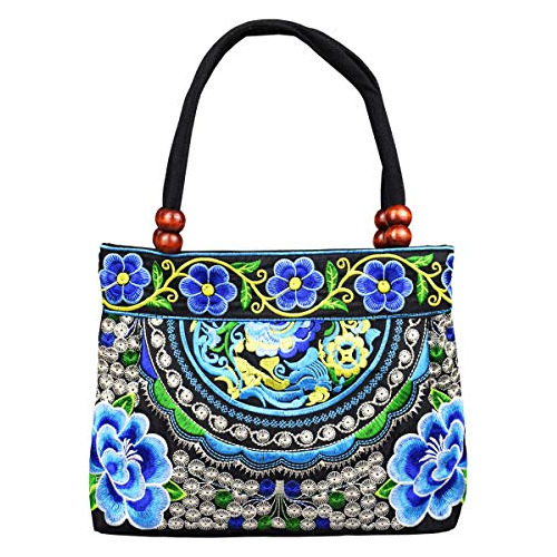 Bolsas Exclusivas Para Mujer Hobo Tote Hobo Bordado Floral H