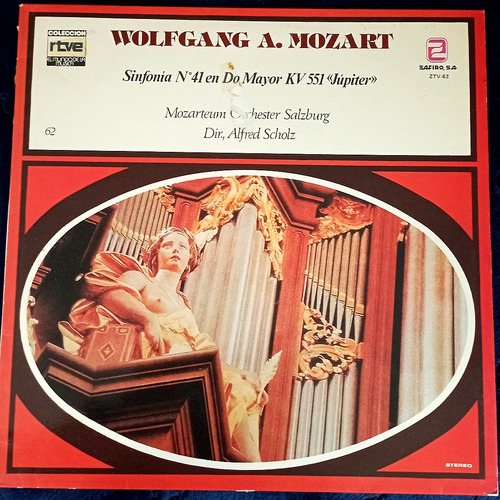 W. A. Mozart - Sinfonía N.º 41 Júpiter Vinilo