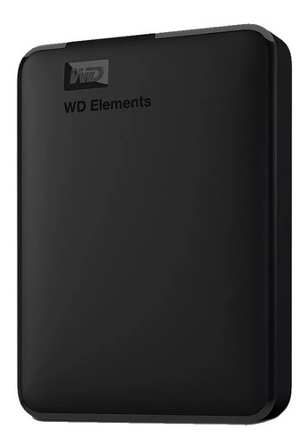 Disco duro externo Western Digital WD Elements Portable WDBU6Y0020BBK 2TB negro