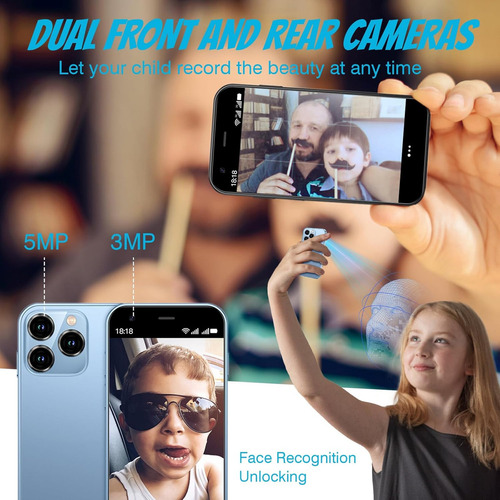 --mini Smartphone Xs15,3g 3.0 Pulgadas Hd 2 Gb+16 Gb Android 8.1 1000 Mah Dual Sim Quad Core Mini Teléfono Móvil De Bolsillo Para Estudiantes, Regalo