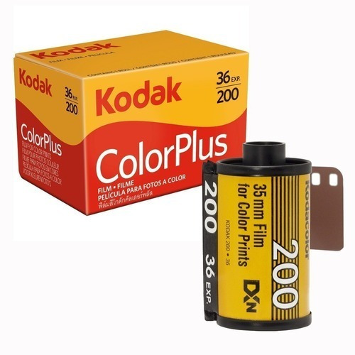 Rollo Analógico 200 Asa/iso Kodak Para Camara Color Plus