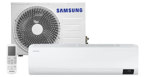 Inversor Samsung Windfree 22000 BTU/h, división frío-calor, 220 V, color blanco
