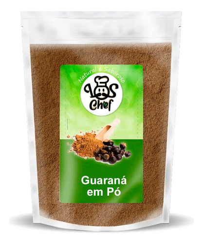 Guaraná Em Pó Energético Premium 1kg Los Chef