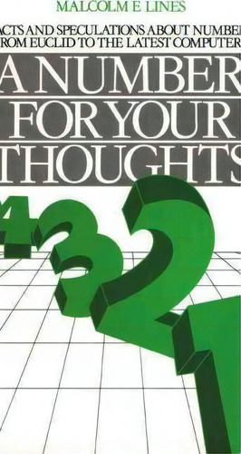 A Number For Your Thoughts, De M. E. Lines. Editorial Taylor Francis Ltd, Tapa Blanda En Inglés