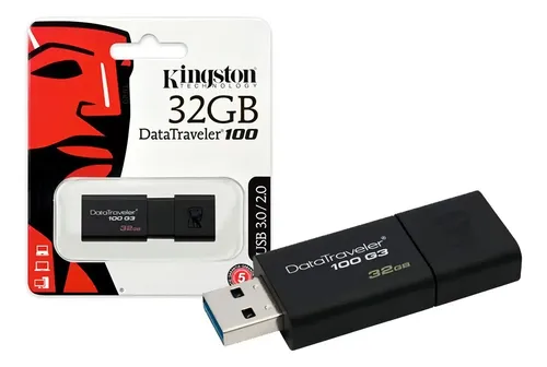 PEN DRIVE DE 32GB USB 3.0 DATA TRAVELER 100G3