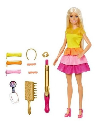 Barbie Peinados Mágicos De Ensueno - Envío Inmediato