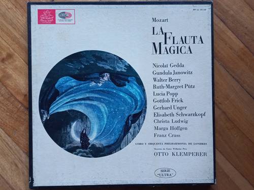 Mozart/ Flauta Mágica / Klemperer / 3 Lp