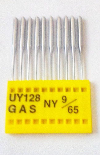 50 Agujas Uy128gas Ny 9/65 Ce Punta De Ceramica P/collaretas