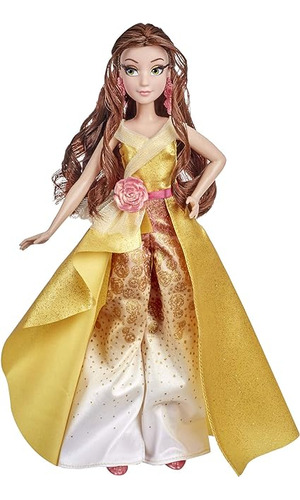 Disney Princess Style Series 08 Belle, Muñeca De Moda De Es