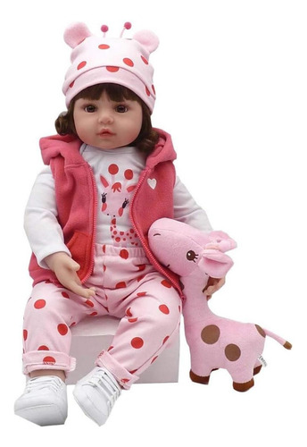 Muñeca bebé jirafa Roborn Dolls de 45 cm
