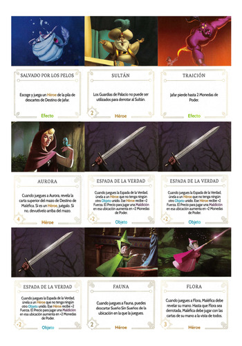 Villanos Disney + Expansiones En Español (para Imprimir)