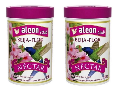 Kit 2 Unidades * Alcon Club Néctar Para Beija-flor 150g