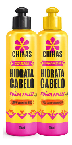 Shampoo E Condic Hidrata Cabelo Combate Frizz E Ressacamento