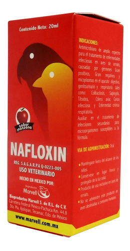 Nafloxin 20 Ml Marvell Alamazonas