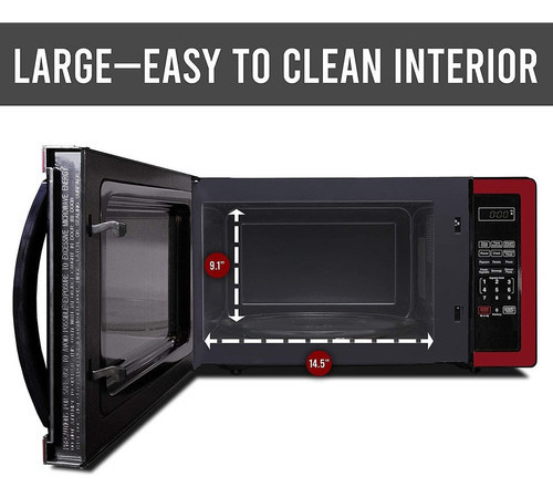 Farberware. Horno Microondas, 1.1 Pies Cubicos, 1000 W