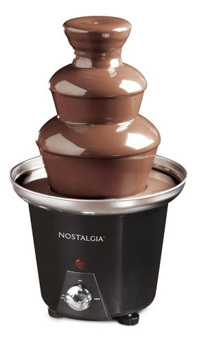 Fuente Chocolate Y Salsas Nostalgia Fondue 3 Niveles 1,5 Lbs