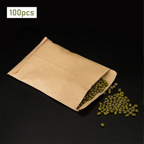 2 Paquete De 2-4 Bolsas De Regalo Marrones Vacías 2 Piezas