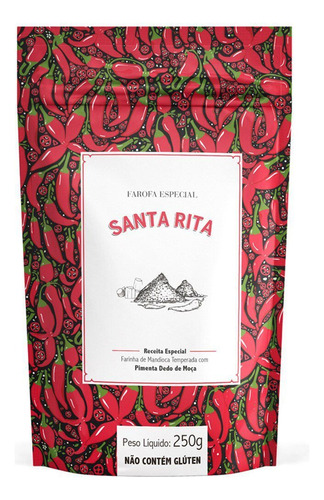 Farofa de Mandioca Tempedara com Pimenta Santa Rita 250g