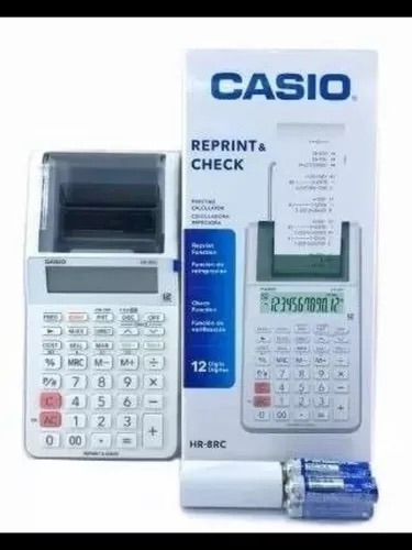 Calculadora Con Impresora Casio Hr8c