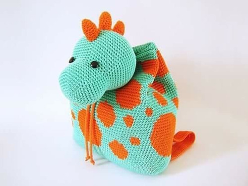 9 Patrones Mochilas Amigurumis Crochet-x9- Esp-ingl.