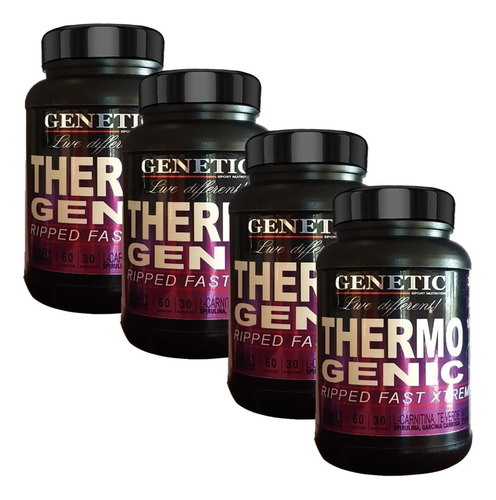 Fat Burner X4 Quemador Grasas Con Carnitina Té Verde