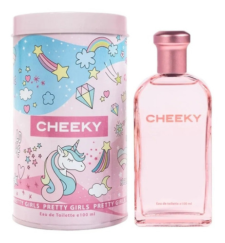 Perfume Cheeky Pretty Girls Eau De Toilette + Lata De Reglo