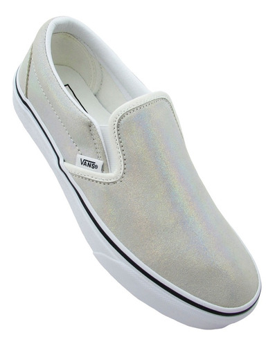 Tenis Vans Classic Slip-on Vn0a4u3819c Prism Suede Mtllcblcd