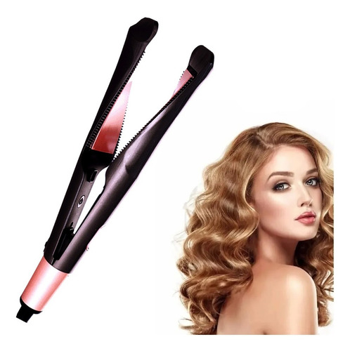 Imagen 1 de 7 de Plancha De Cabello 2 En 1 Alaciadora Y Rizadora Cerámica