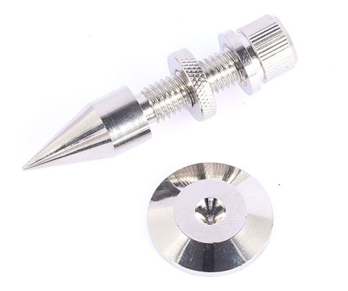 Imagem 5 de 7 de 2x 4 Pcs Spike Spike Isolation Spikes Stand Pé Alto-falante