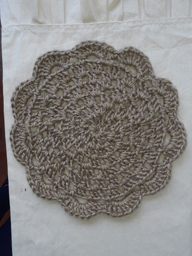 Individuales De Yute Trenzados Y A Crochet