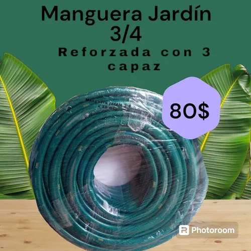 Manguera Jardín 3/4 X 50 Mts