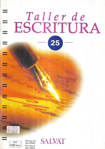 Taller De Escritura 25 / Los Fantasmas / Salvat