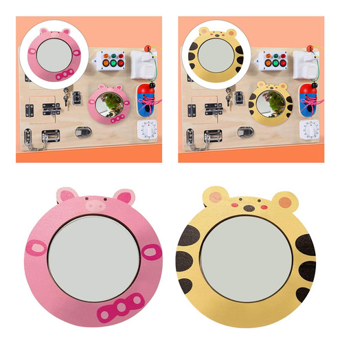 2 Piezas De Juguete De Tablero Sensorial Multiusos Para